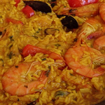Paella de marisco